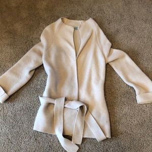 Belted cardigan